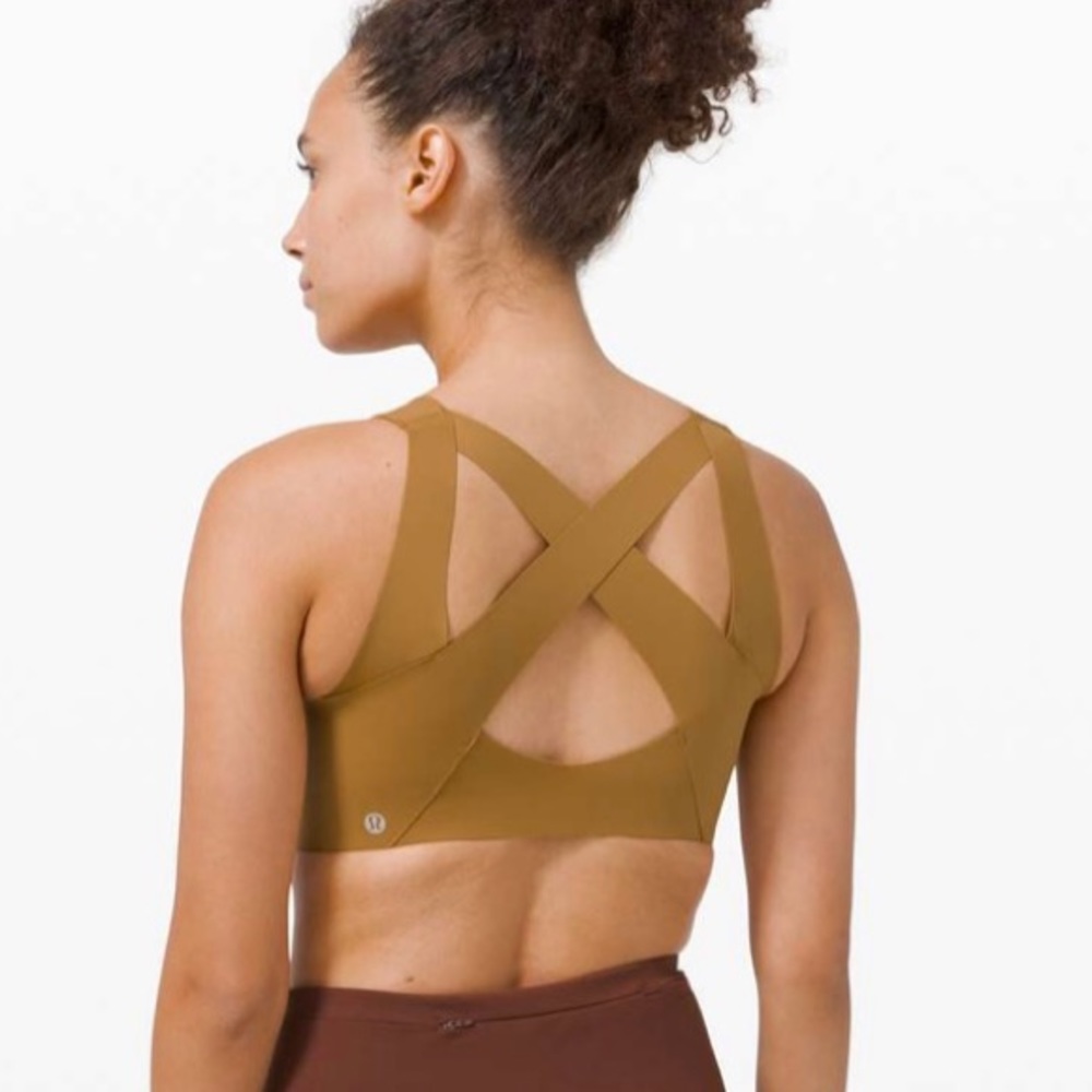 Lululemon Enlite Bra Front Zip 34B